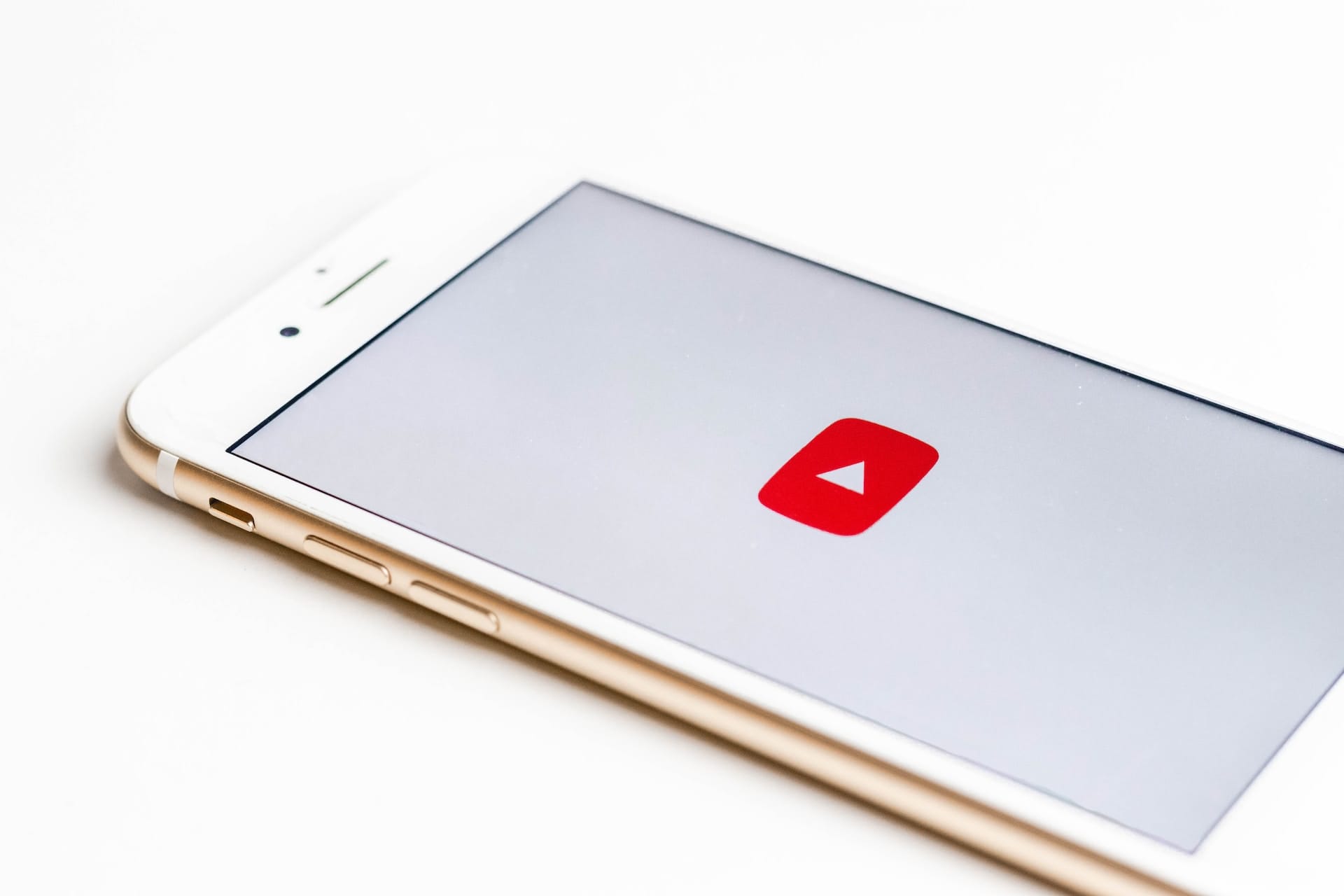 Phone With Youtube Play Button